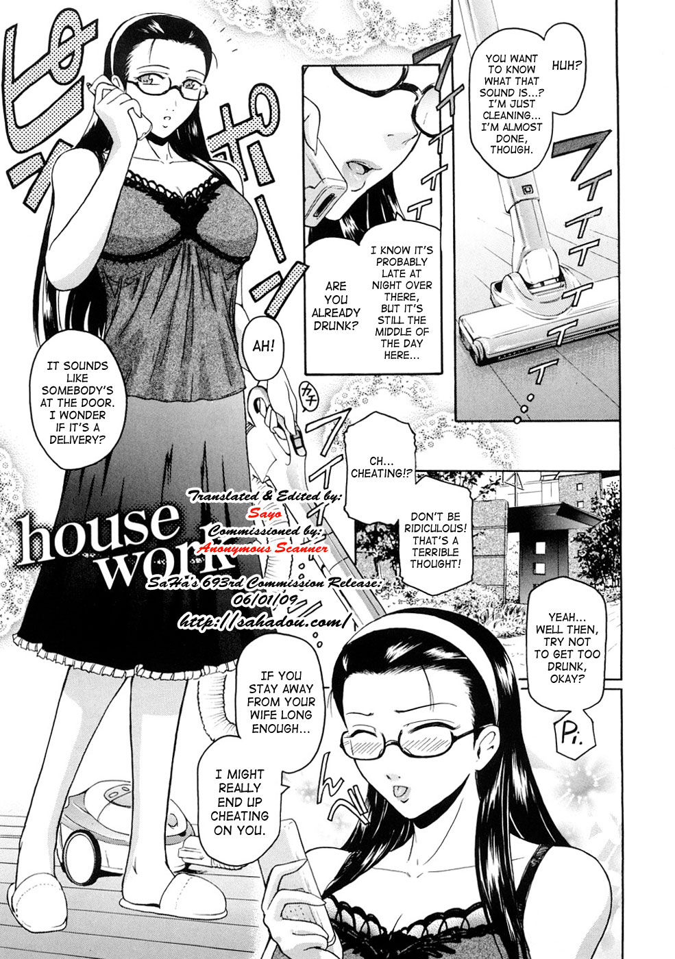 Hentai Manga Comic-Second Virgin-Chapter 8 - house work-1